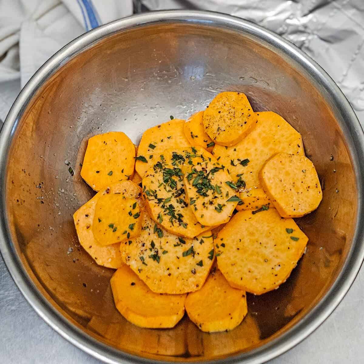 Easy Tri-Color Quinoa Roasted Sweet Potato Bake Recipe - Season two taste