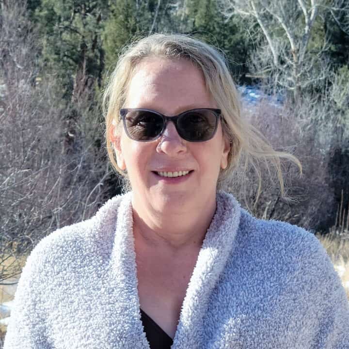 Chris Miller outside with sunglasses on.